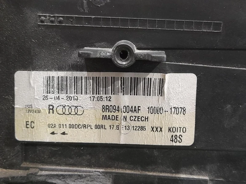 Proiettore ANT DX 8R0941004AF Audi Q5 8RB 2009