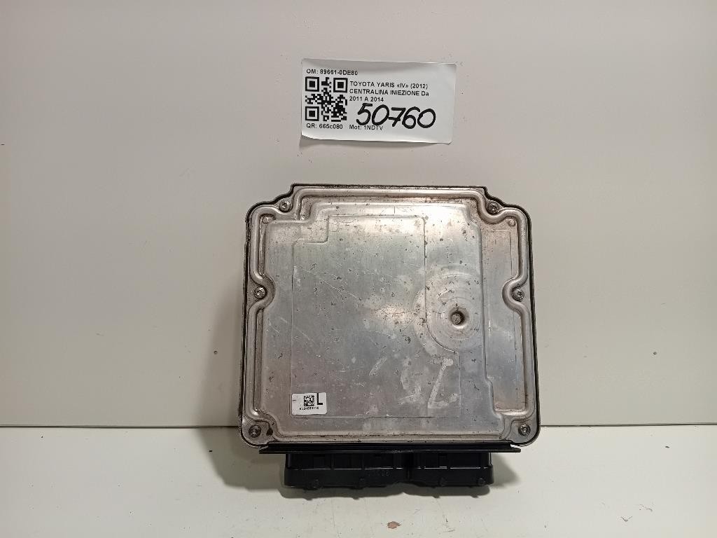 Centralina Iniezione 89661-0DE80 Toyota Yaris IV 2012