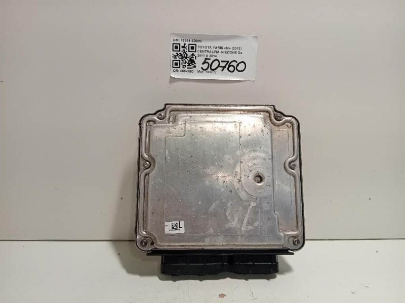 Centralina Iniezione 89661-0DE80 Toyota Yaris IV 2012