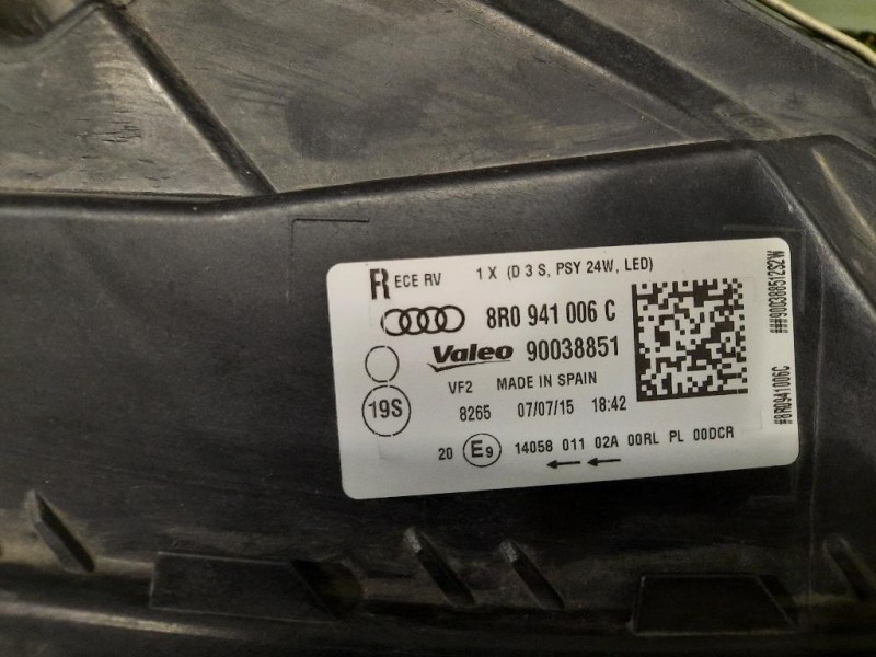 Proiettore ANT DX 8R0941006C Audi Q5 8RB 2012