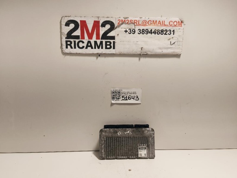 Centralina Iniezione 89661-0DF50 Toyota Yaris IV 2012