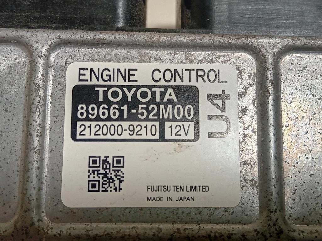 Centralina Iniezione 89661-52M00 Toyota Yaris IV 2012