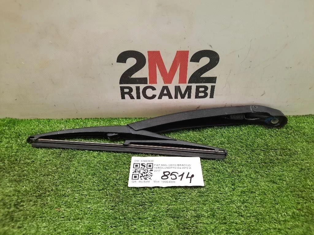Braccio Tergilunotto 51883638 Fiat 500L 2013