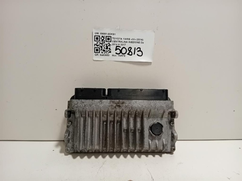 Centralina Iniezione 89661-0DK91 Toyota Yaris IV 2014
