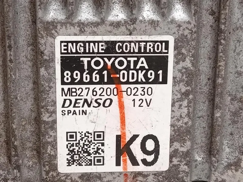 Centralina Iniezione 89661-0DK91 Toyota Yaris IV 2014