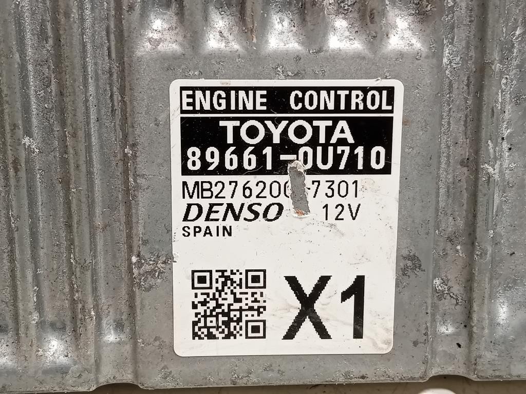 Centralina Iniezione 89661-0U710 Toyota Yaris IV 2014