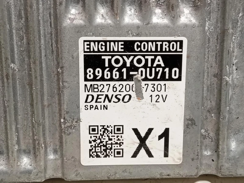 Centralina Iniezione 89661-0U710 Toyota Yaris IV 2014