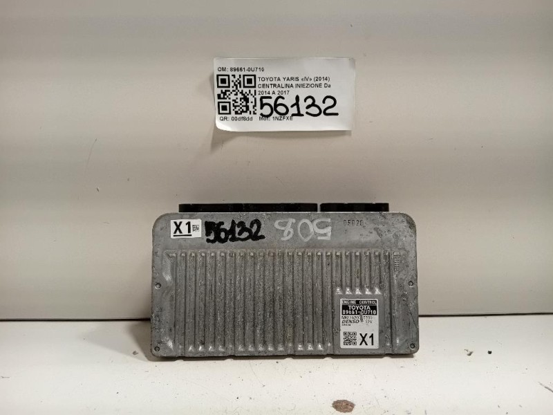Centralina Iniezione 89661-0U710 Toyota Yaris IV 2014