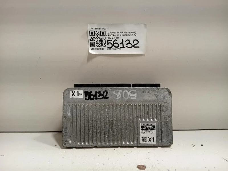Centralina Iniezione 89661-0U710 Toyota Yaris IV 2014