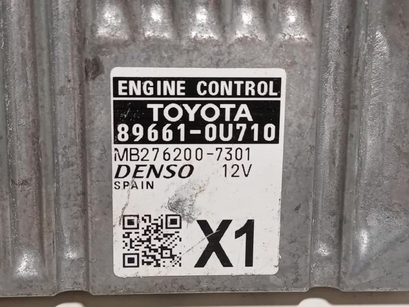 Centralina Iniezione 89661-0U710 Toyota Yaris IV 2017