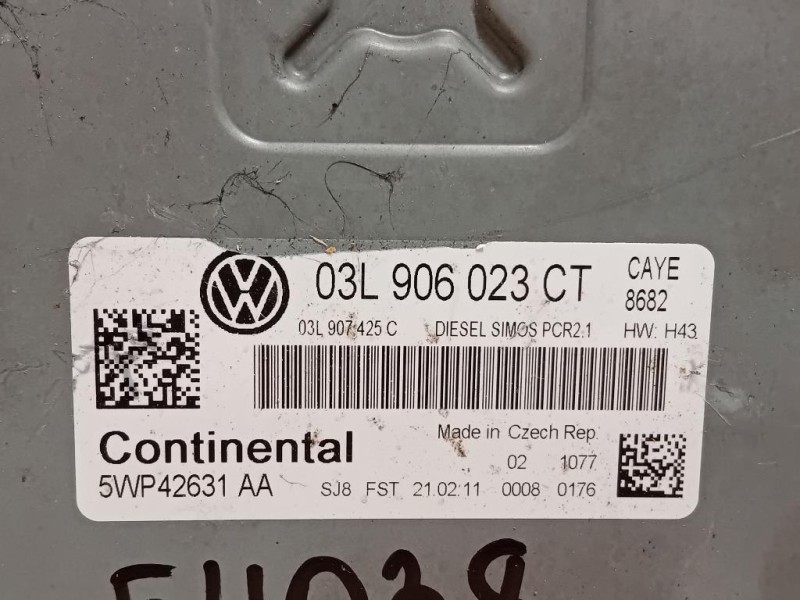 Centralina Iniezione 03L906023CT Volkswagen Caddy IV 2011