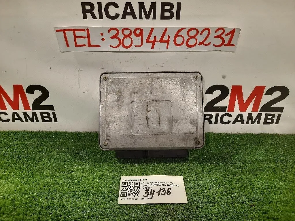 Centralina Iniezione 036 906 034 BH Volkswagen GOLF IV 1998