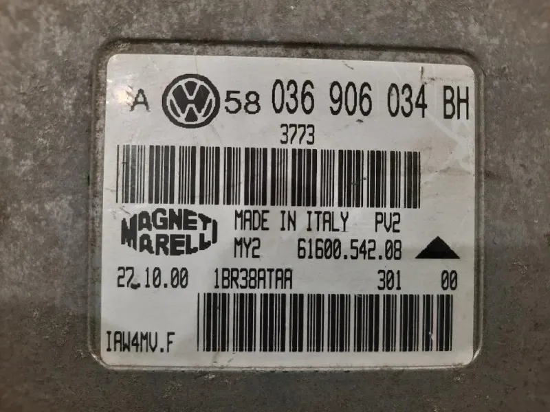 Centralina Iniezione 036 906 034 BH Volkswagen GOLF IV 1998