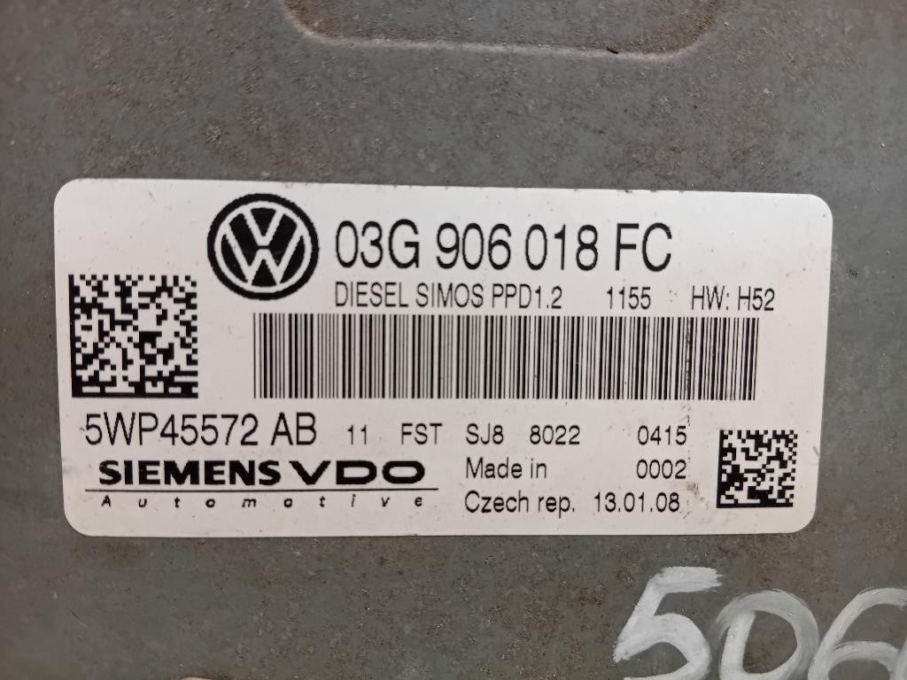 Centralina Iniezione 03G906018 Volkswagen GOLF V 2004