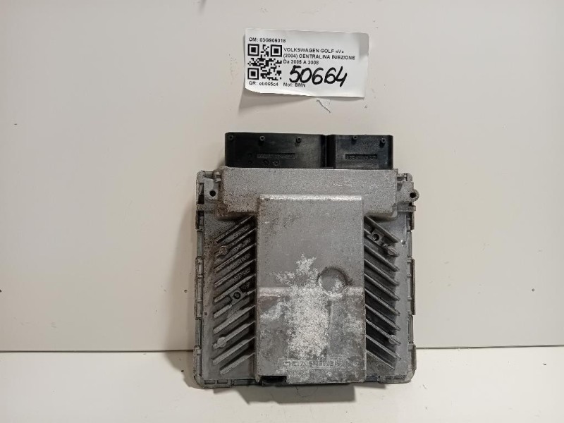 Centralina Iniezione 03G906018 Volkswagen GOLF V 2004