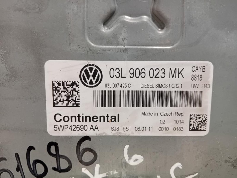 Centralina Iniezione 03L906023MK Volkswagen GOLF VI 2009