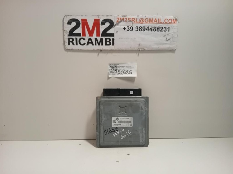 Centralina Iniezione 03L906023MK Volkswagen GOLF VI 2009