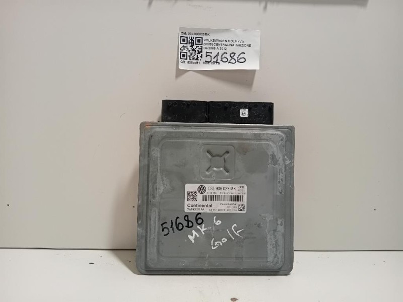 Centralina Iniezione 03L906023MK Volkswagen GOLF VI 2009