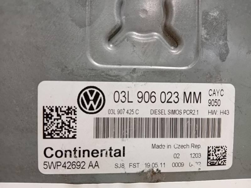 Centralina Iniezione 03L 906 023 M Volkswagen GOLF VI 2009