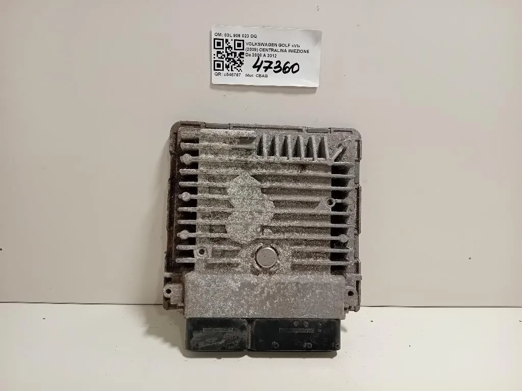 Centralina Iniezione 03L 906 023 DQ Volkswagen GOLF VI 2009