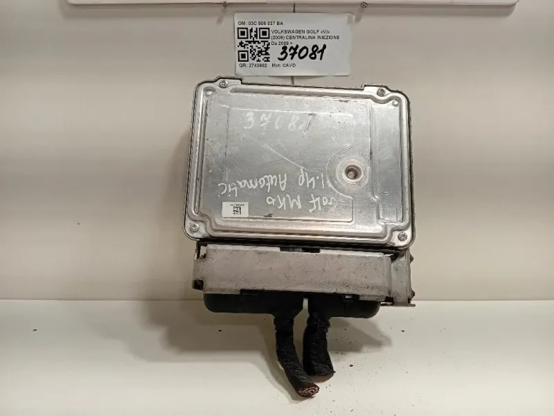 Centralina Iniezione 03C906027BA 0261S05812 Volkswagen GOLF VI 2009