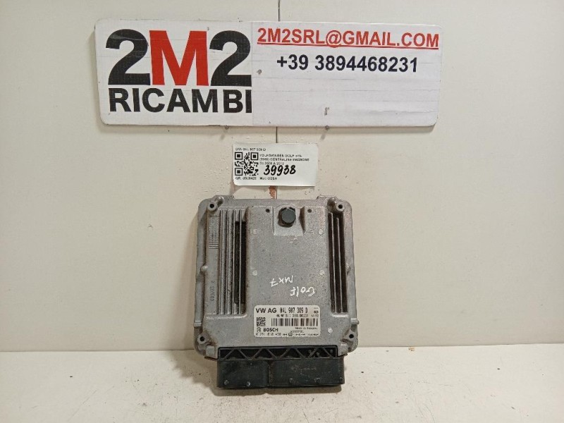 Centralina Iniezione 04L907309D 0281018498 Volkswagen GOLF VI 2009