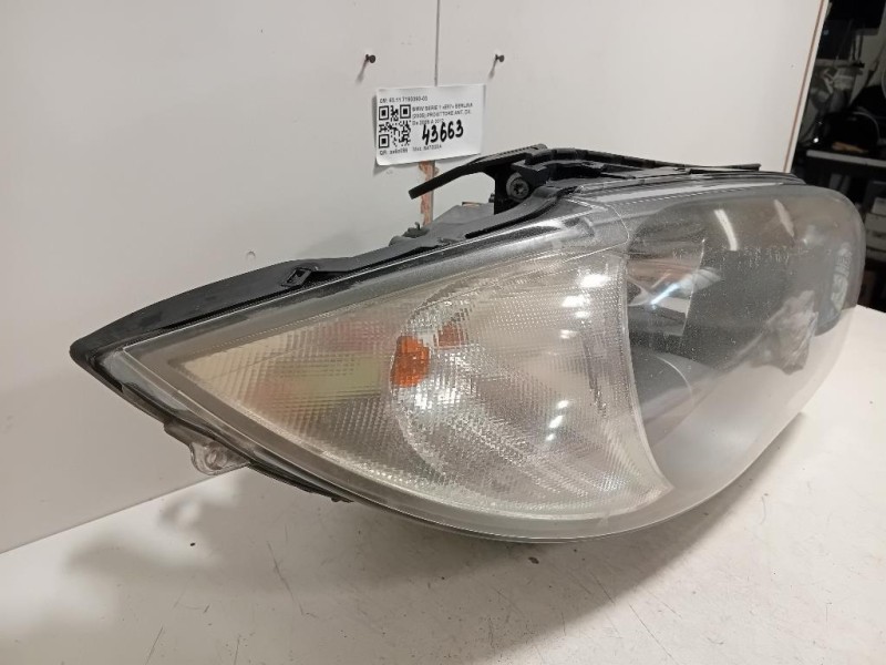 Proiettore ANT DX 6311 7193390-03 Bmw Serie 1 E87 Berlina 2005