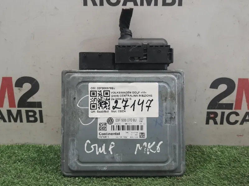 Centralina Iniezione 03F906070BJ Volkswagen GOLF VI 2009