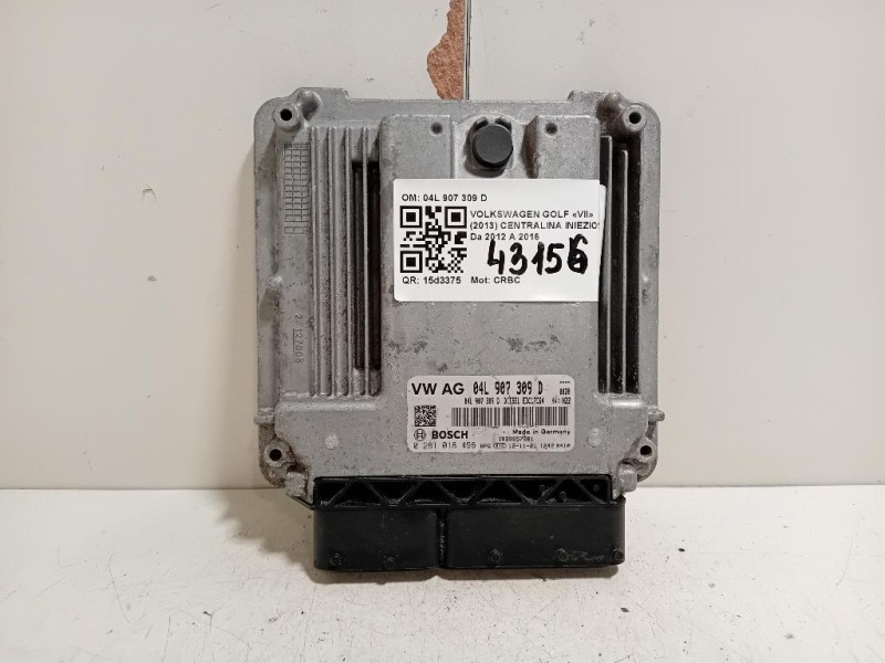 Centralina Iniezione 04L 907 309 D Volkswagen GOLF VII 2013