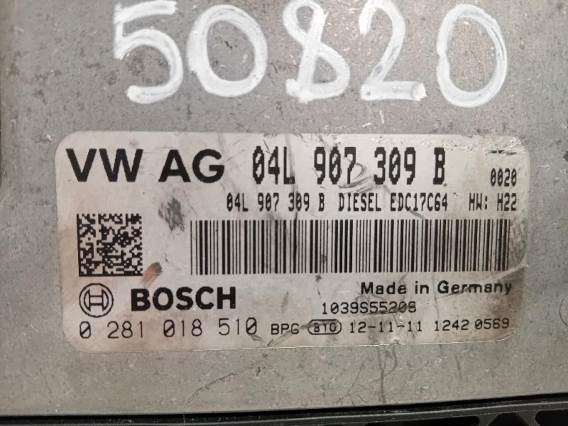 Centralina Iniezione 04L907309B Volkswagen GOLF VII 2013