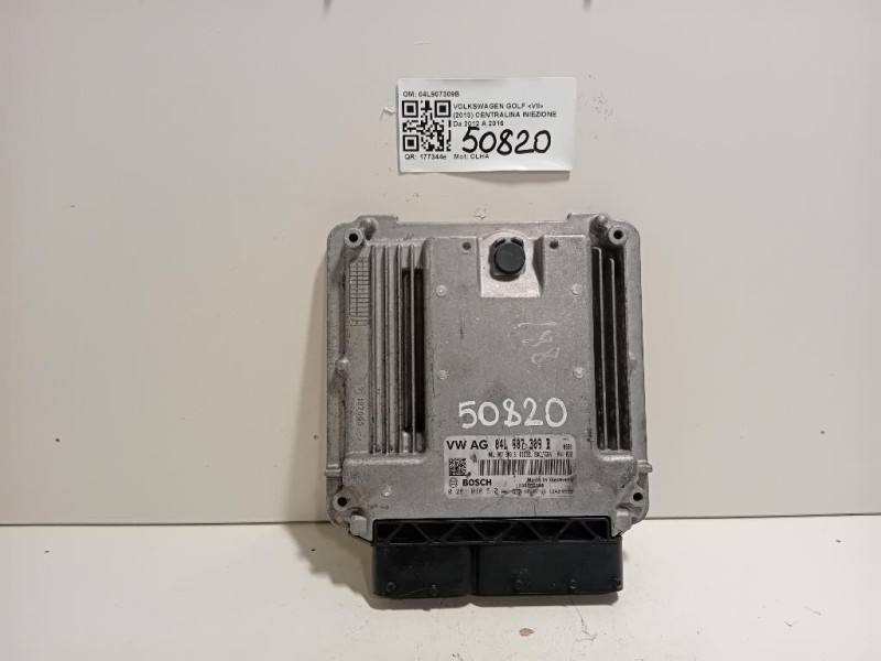 Centralina Iniezione 04L907309B Volkswagen GOLF VII 2013