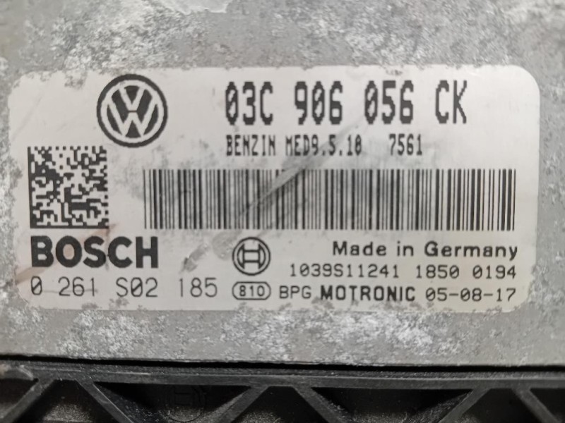 Centralina Iniezione 03C906056 0261S02185 Volkswagen GOLF PLUS I 2004