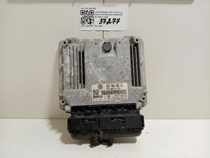 Centralina Iniezione 03C906056 0261S02185 Volkswagen GOLF PLUS I 2004