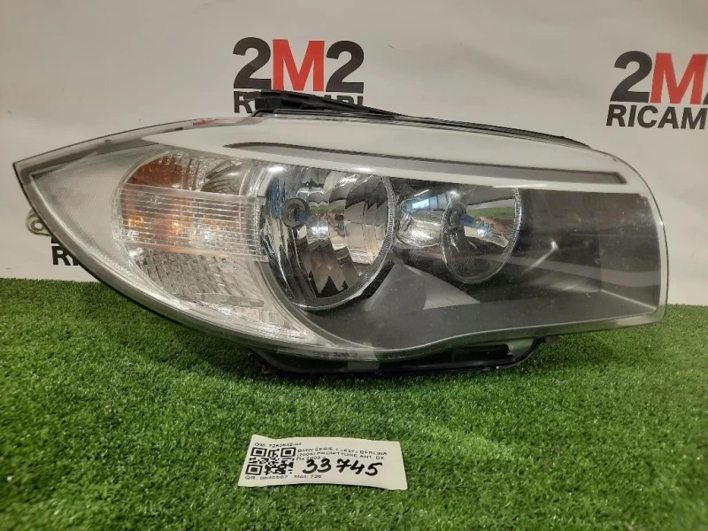 Proiettore ANT DX 7263642-02 Bmw Serie 1 E87 Berlina 2005