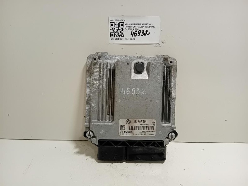 Centralina Iniezione 03L907309 Volkswagen Passat V 2005