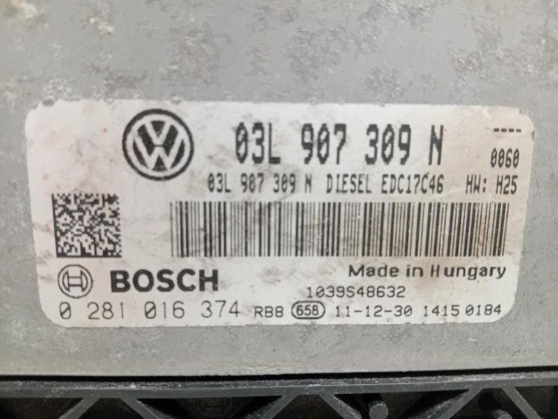 Centralina Iniezione 03L 907 309 N Volkswagen Passat V 2005