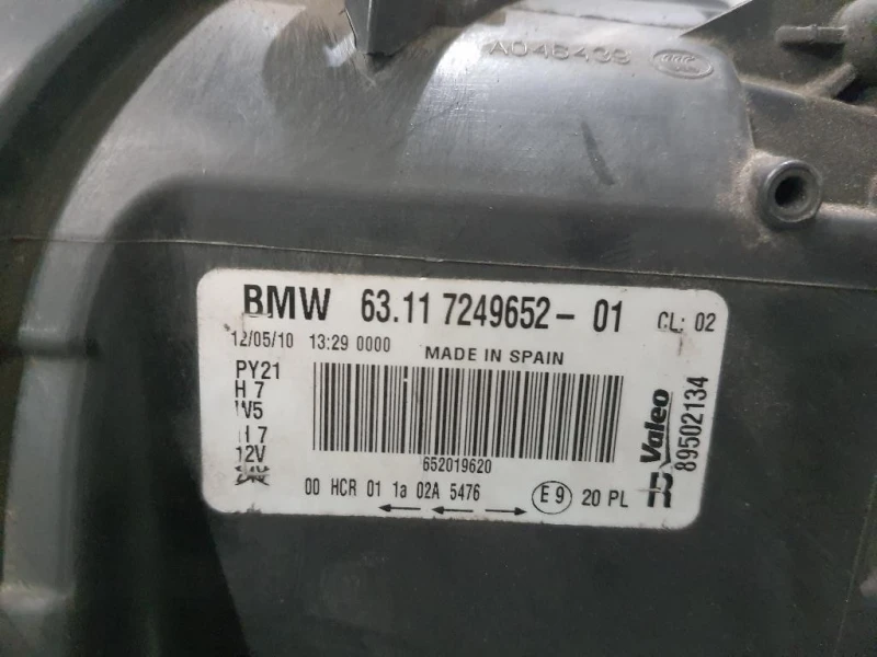 Proiettore ANT DX 63117249651 Bmw Serie 1 E87 Berlina 2005