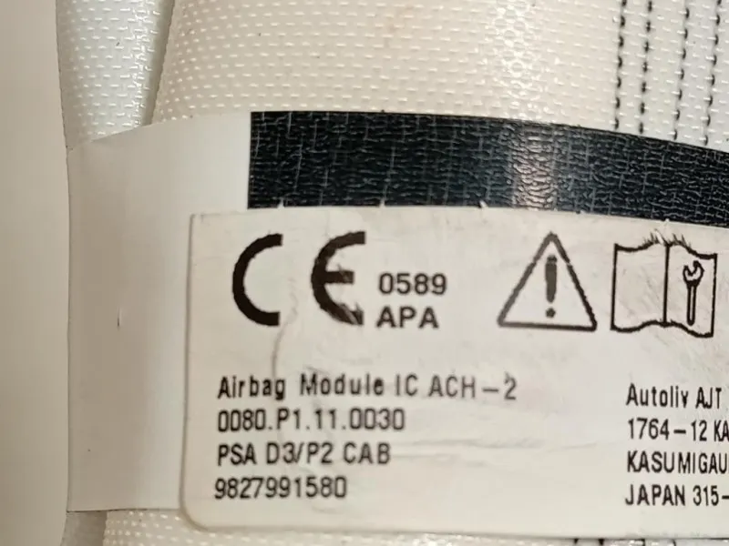 Air-bag A Tendina DX 9827991580 DX Opel Corsa F 2019