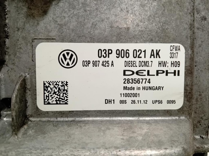 Centralina Iniezione 03P 906 021 AK Volkswagen POLO V 2006