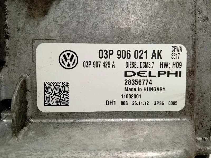 Centralina Iniezione 03P 906 021 AK Volkswagen POLO V 2006