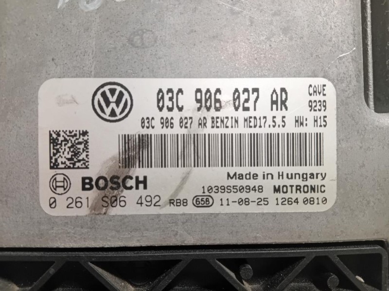 Centralina Iniezione 03C 906 027 Volkswagen POLO VI 2009