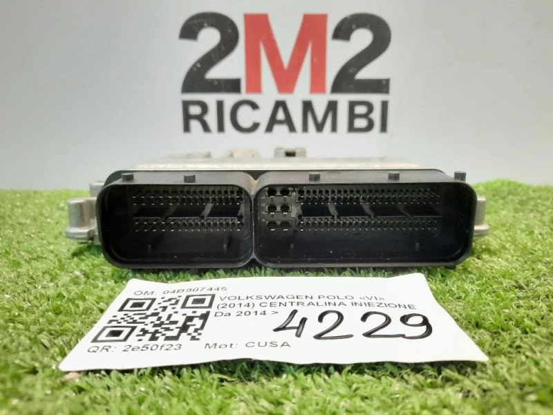 Centralina Iniezione 04B907445 ECU MOTORE Volkswagen POLO VI 2014