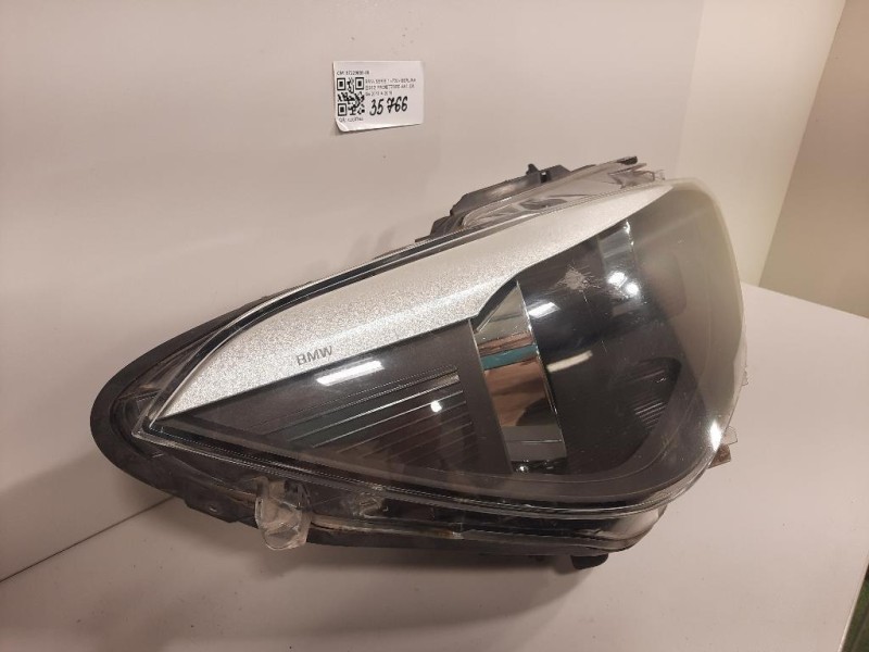 Proiettore ANT DX 7229686-08 Bmw Serie 1 F20 Berlina 2012