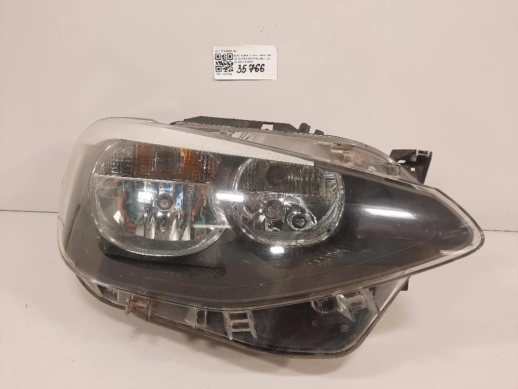 Proiettore ANT DX 7229686-08 Bmw Serie 1 F20 Berlina 2012