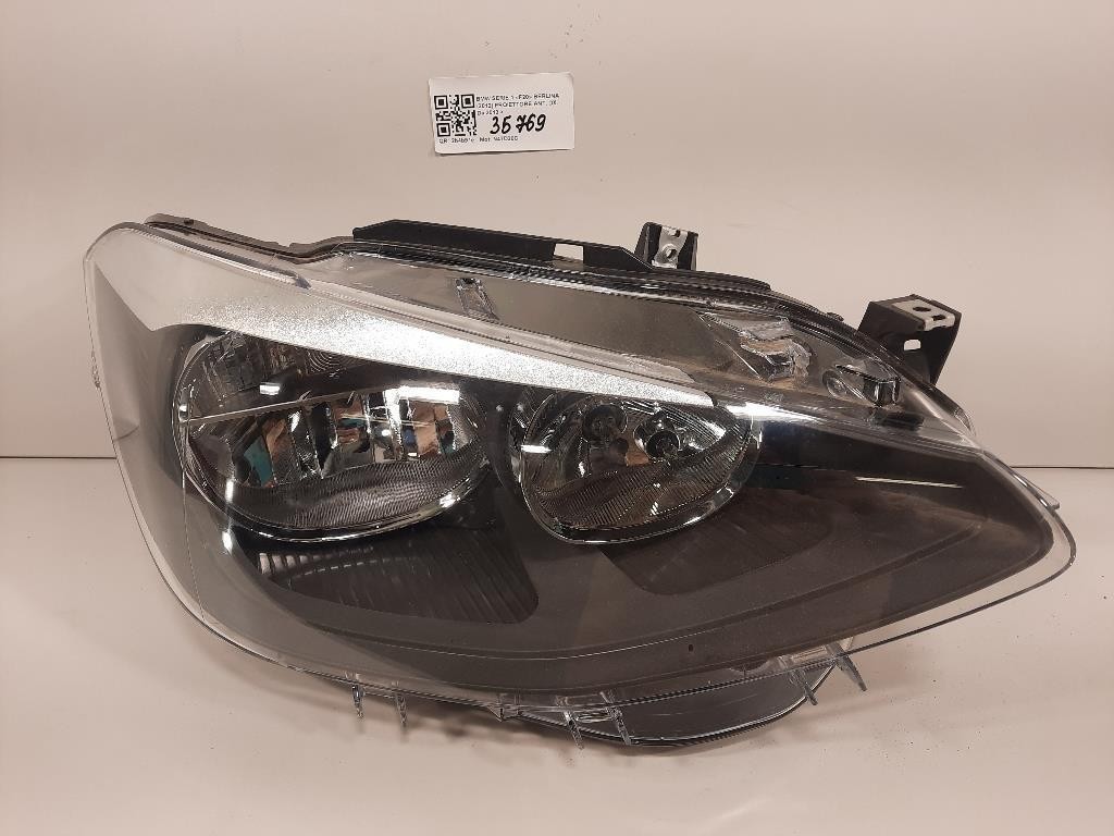 Proiettore ANT DX 7229686-08 Bmw Serie 1 F20 Berlina 2012