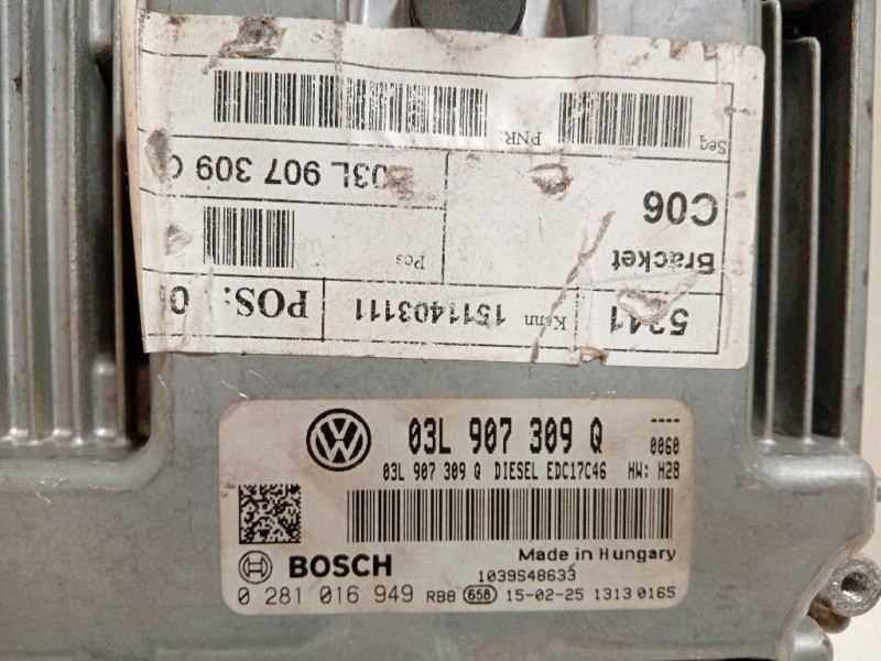 Centralina Iniezione 03L 907 309 Q Volkswagen Sharan IV 2010