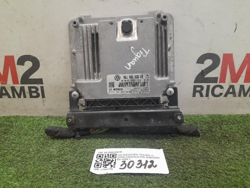 Centralina Iniezione 06J906026AB Volkswagen Tiguan I 2008