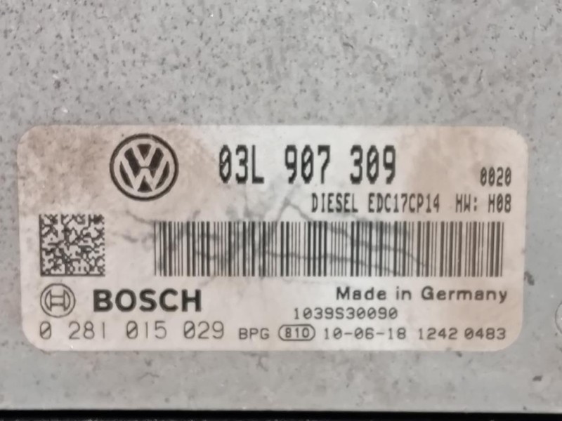 Centralina Iniezione 03L 907 309 Volkswagen Tiguan I 2011