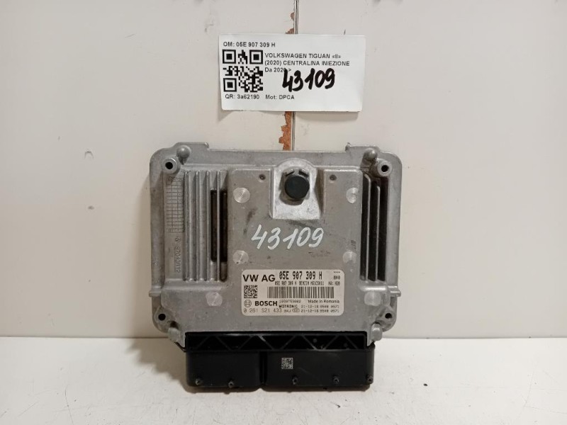 Centralina Iniezione 05E 907 309 H Volkswagen Tiguan II 2020