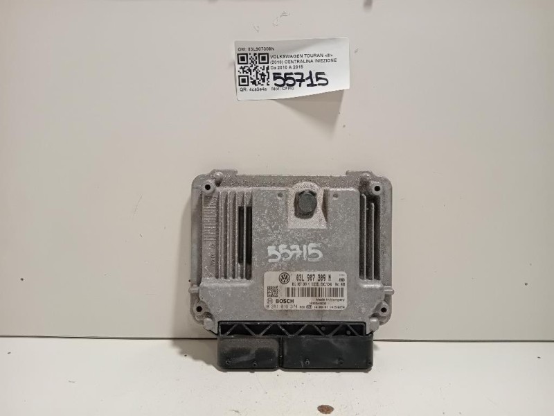 Centralina Iniezione 03L907309N Volkswagen Touran III 2010
